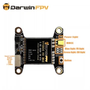 DarwinFPV 5.8G 40CH 25/200/600/800mW 1W Adjustable TX805P VTX For DarwinFPV - Picture 1 of 5