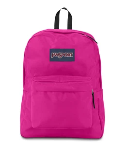 JanSport Superbreak Backpack, Back to School Bag, Rucksack (Cyber Pink) - Bild 1 von 1