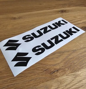 2x Decals For Suzuki, Swift Vitara Gsxr Gixxer Sv650 Hayabusa Bandit Katana Car - Picture 1 of 4