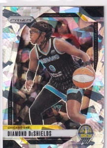 2024 WNBA Prizm Panini Basketball No. 8 Dimaond DeShields Ice Prizm - Bild 1 von 2