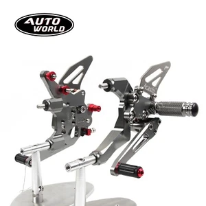 GP Shift Racing Footrest Pegs For Ducati V2 2020 2021 2022 959 Panigale 16-19 18 - Foto 1 di 14