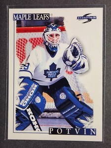 1995-96 Score Hockey Felix Potvin #4 Toronto Maple Leafs
