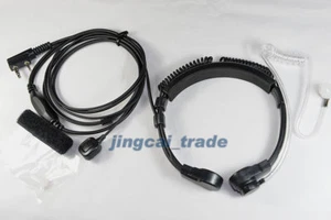 Heavy Duty Throat Vibration Mic for KENWOOD PUXING WOUXUN BAOFENG Weierwei radio - Picture 1 of 3