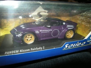 1:43 Solido PANDEM Nissan Fairlady Z púrpura/púrpura en embalaje original - Imagen 1 de 1