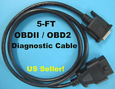 OBDII OBD2 Cable Compatible with Autel MaxiCheck MX808 Auto Diagnostic Scanner