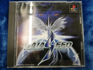 Gaia Seed PROJECT SEED with case and manual Techno Soleil Sony Playstation PS JP - Picture 1 of 5