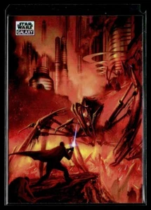 2024 Topps Star Wars Chrome Galaxy Refractor On Mustafar #54 - Picture 1 of 2