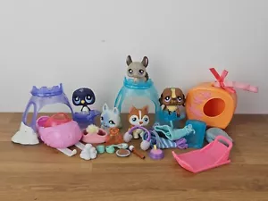 lotto set fiocco di neve accessori rari littlest pet shop bundle cani - Foto 1 di 19