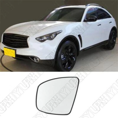 Левостороннее зеркало с подогревом стекло с подложкой для Infiniti EX35 FX35 FX50 QX50 QX70 - Изображение 1 из 4