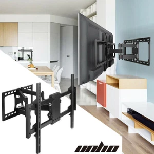 32"-80" Swing Arm Swivel Wall Mounted TV Bracket Patio Lounge Commercial Display - Picture 1 of 12