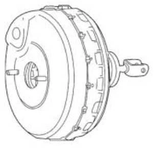 POWER BRAKE BOOSTER 0054308530 2008-2015 MERCEDES-BENZ C300 - Image 1 of 4