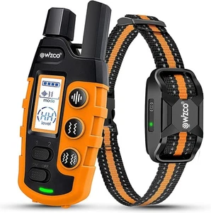 216 Wizco Dog Bark Collar, Wizco Rechargeable Smart Barking Collar RRP £25 - Picture 1 of 8