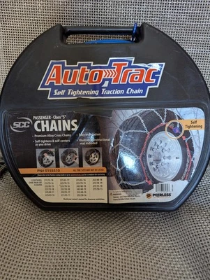 Peerless Auto-Trac self-tightening tire traction snow chains - Image 1 of 2