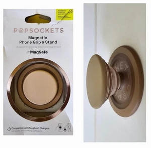 Empuñadura y soporte para teléfono celular PopSockets MagSafe redonda PopGrip con anillo adaptador - Imagen 1 de 5