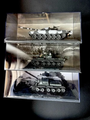 Konvolut von Russischen Panzermodell Im Maß 1:72 von De Agostini - Bild 1 von 4