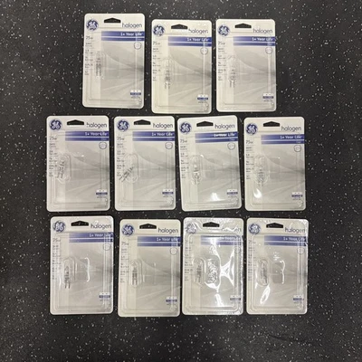 GE 75 Watt 1400 Lumens T4 Bulb Type GY6.35 12 V 19377 Lot Of 11 - Image 1 of 3