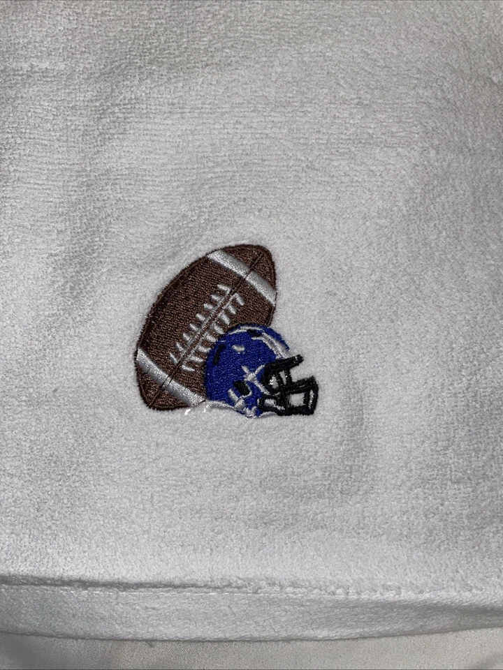 Conjunto de toalhas de mão festivas temporada de futebol de 3-29 X 13 polegadas presente de Natal - Imagem 1 de 4