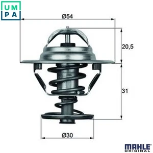THERMOSTAT COOLANT TX 10 81D FOR MITSUBISHI DELICA/300/II/Van/Bus EXPRESS 2.3L - Picture 1 of 10
