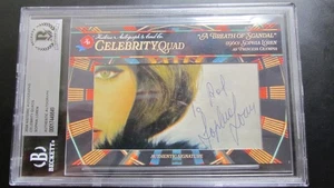 2024 Historic Autographs Sophia Loren signed Cut Beckett Encapsulated Cert - Picture 1 of 2
