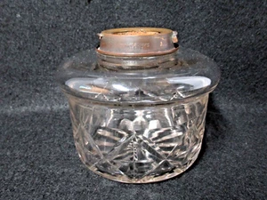 ANTIGUO VIDRIO CORTADO ABP GOTA EN FUENTES DE ACEITE HINKS & SONS 1 DE 4 - Imagen 1 de 12