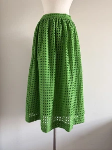 NUEVA FALDA KATE SPADE NEW YORK TARGET CINTURA ELÁSTICA OJALES VOLUMEN BOLSILLOS TALLA XL - Imagen 1 de 9