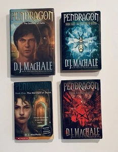 PENDRAGON (3) PB & (1) HC Novels By D.J. Michale Lot Of 4 - Foto 1 di 2