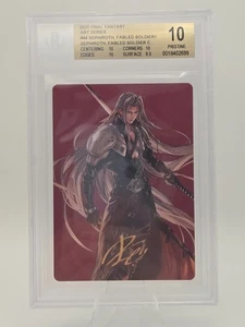 Sephiroth, Fabled SOLDIER Art Card Signature MTG Final Fantasy 44/53 BGS 10 - Picture 1 of 2