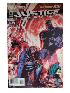 Justice League 6 NUOVO 52 DARKSEID JIM LEE copertina Superman Batman DC Comic Raw - Foto 1 di 24