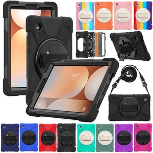 Für Samsung Galaxy Tab A11/A11+ Tablets 360 Grad Rotation Outdoor Hybrid Tasche - Picture 1 of 167