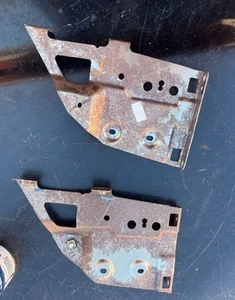 1999-2000 HONDA CIVIC OEM CLIMATE CONTROL BEZEL RADIO BRACKETS Ex Si Lx Cx Hx Dx - Picture 1 of 1