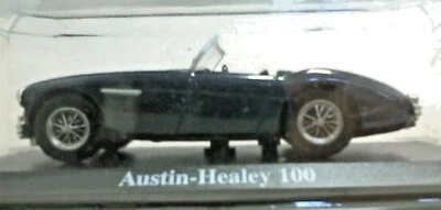 EDICOLA 1:43 AUTO DIE CAST METAL - AUSTIN-HEALEY 100 BLU - Immagine 1 di 3