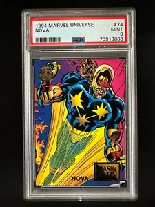 1994 Marvel Universe #74 - Nova - PSA 9 - Foto 1 di 2