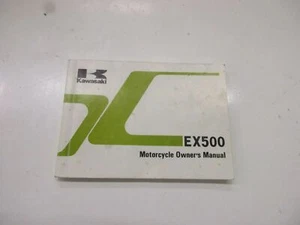 Owner jas Manual Manual 99920-1588-01 handbook Kawasaki EX 500 A6 Podręcznik kie - Zdjęcie 1 z 4
