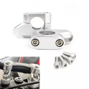 Fit For Ducati Monster S2R 06-09 Monster S4R 02-09 Offset Handle Bar Mount Riser - Foto 1 di 13