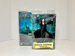 Harry Potter Bellatrix Lestrange Wand & Base Order of the Phoenix Series 3 NECA - Picture 1 of 10