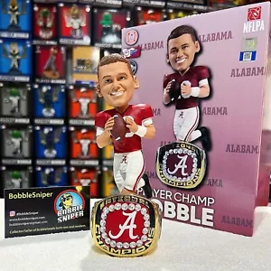 MAC JONES Alabama Crimson Tide 2020 National Champions NCAA Bobblehead - Picture 1 of 9