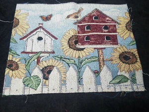 Alfombrillas piquete cerca tapiz sin terminar tela tejida pared alfombra de mesa colgante - Imagen 1 de 2
