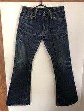 DENIM JEANS SKULL JEANS 5510XX Bootcut Jeans Selvedge Denim JAPAN W30