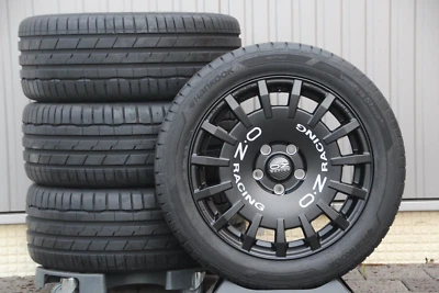 VW Bus T5 T6 T6.1 Satz Räder Alufelgen OZ Rally schwarz Pirelli Ganzjahresreifen - Bild 1 von 2