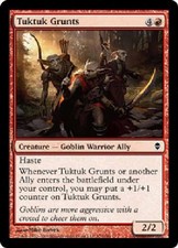 TUKTUK GRUNTS FOIL Zendikar MTG Magic the Gathering Cards DJMagic