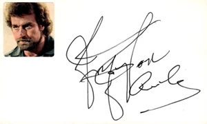 John Matuszak Signed Auto 3x5 Index Card Goonies - Picture 1 of 2