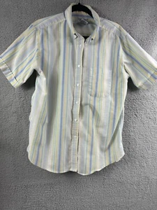 CABIN CREEK CAMICIA DONNA A RIGHE ANTIRUGHE TAGLIA 12 - Foto 1 di 11