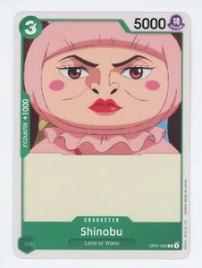x4 Shinobu OP01-043 ~ Gioco di carte One Piece Romance Dawn - Foto 1 di 1