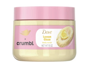 Exfoliante corporal Dove X Crumbl esmalte de limón NUEVO 15 oz edición limitada *huele muy bien* - Imagen 1 de 4