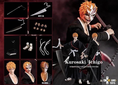 Gametoys Game Toys GT-001 Bleach 1:6 Scale Ichigo Action Figure In Box US Cover