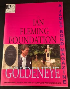 1997 Summer Ian Fleming Foundation Goldeneye 007 A James Bond Magazine LIKE NEW - Picture 1 of 1