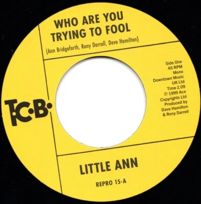 Little Ann - Who Are You Trying To Fool - CLASSIC Northern Soul NEW 45 LISTEN! - Image 1 of 4
