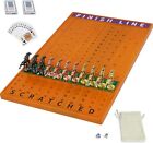 Horse Race Board Game Racing Game Thickened Solid Wood
