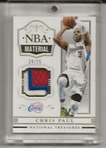 2014-15 National Treasures NBA Material Chris Paul # 24/25