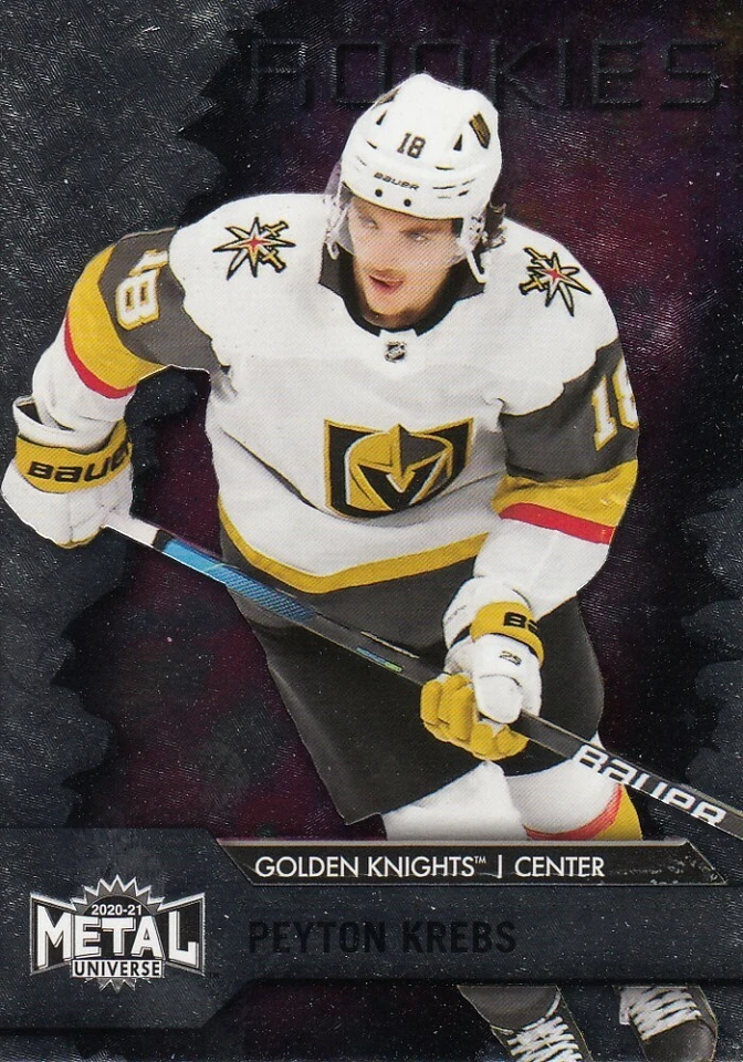 2020-21 Peyton Krebs Skybox Metal Universe Rookie Hockey Card #130 - Image 1 of 2